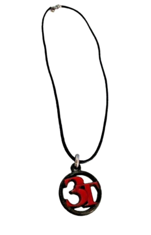 3T Tour Necklace with Enamel Pendant