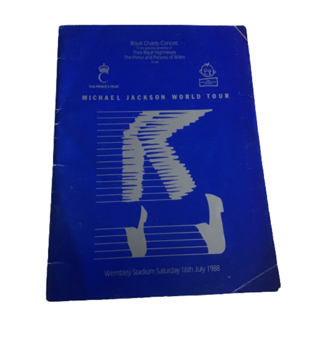 Michael Jackson Royal Charity Program BAD Tour July 16, 1988