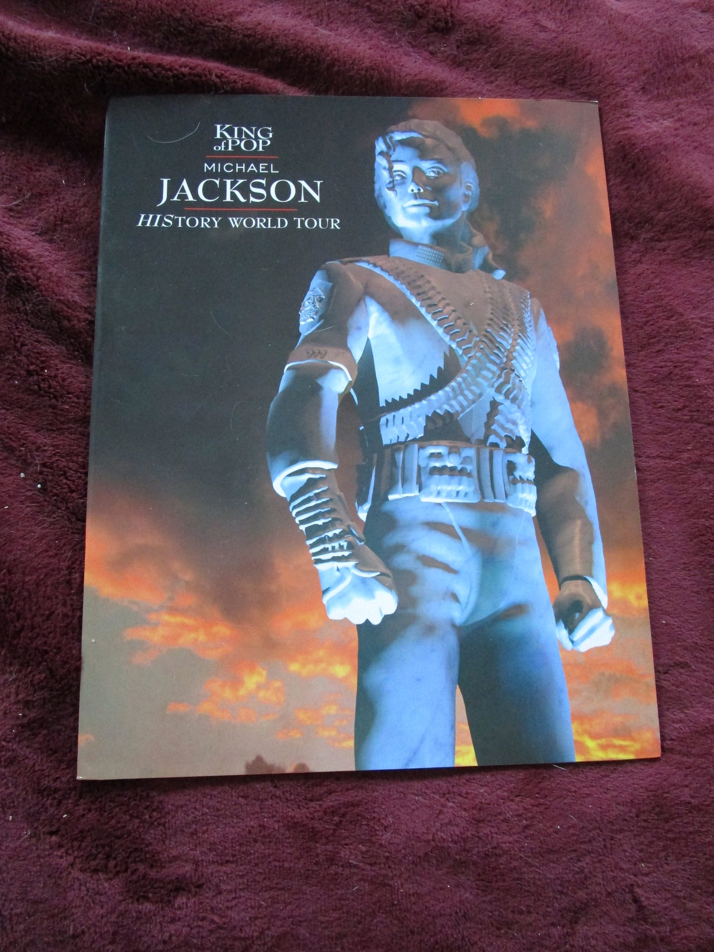 Michael Jackson HIStory Tour Official 1996 Book Program - MJJCollectors_Store