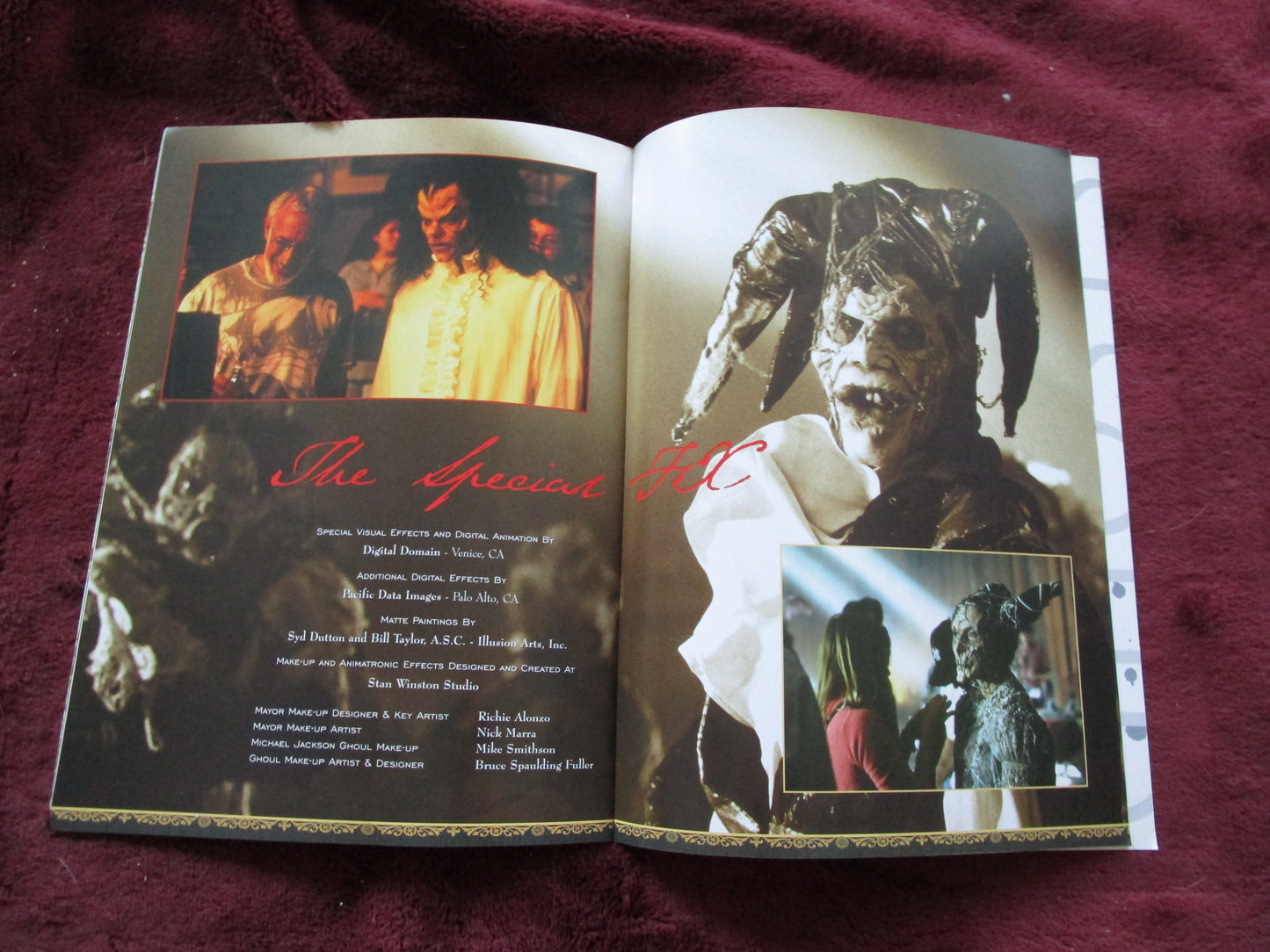 Michael Jackson Ghosts Official 1997 Cannes Giant Program - MJJCollectors_Store