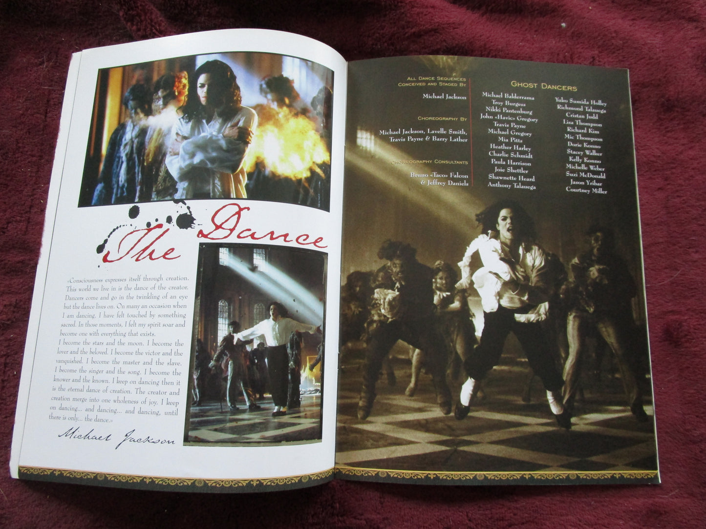 Michael Jackson Ghosts Official 1997 Cannes Giant Program - MJJCollectors_Store