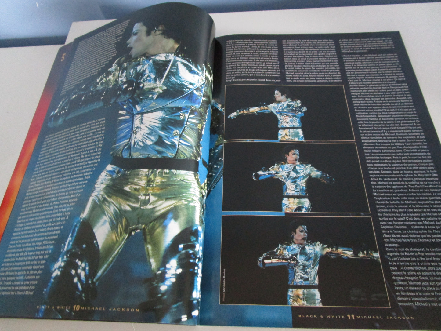 Michael Jackson En Concert HIStory Tour Magazine Hors Serie nr.3 - MJJCollectors_Store