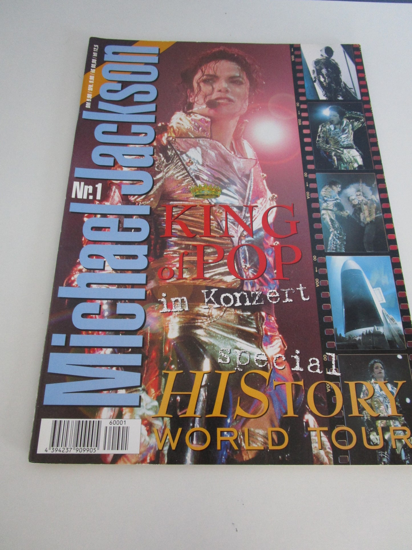 Michael Jackson In Konzert HIStory Tour German Magazine Nr. - MJJCollectors_Store