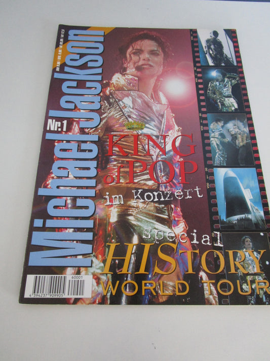 Michael Jackson In Konzert HIStory Tour German Magazine Nr. - MJJCollectors_Store