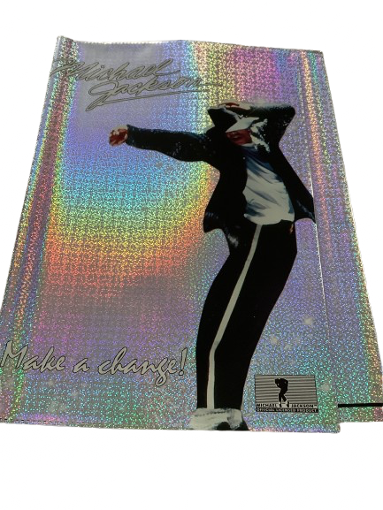 Michael Jackson Official Pigna Billie Jean Live Glitter Book Cover