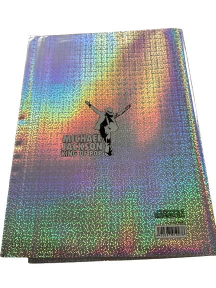 Michael Jackson Official Pigna Billie Jean Live Glitter Book Cover