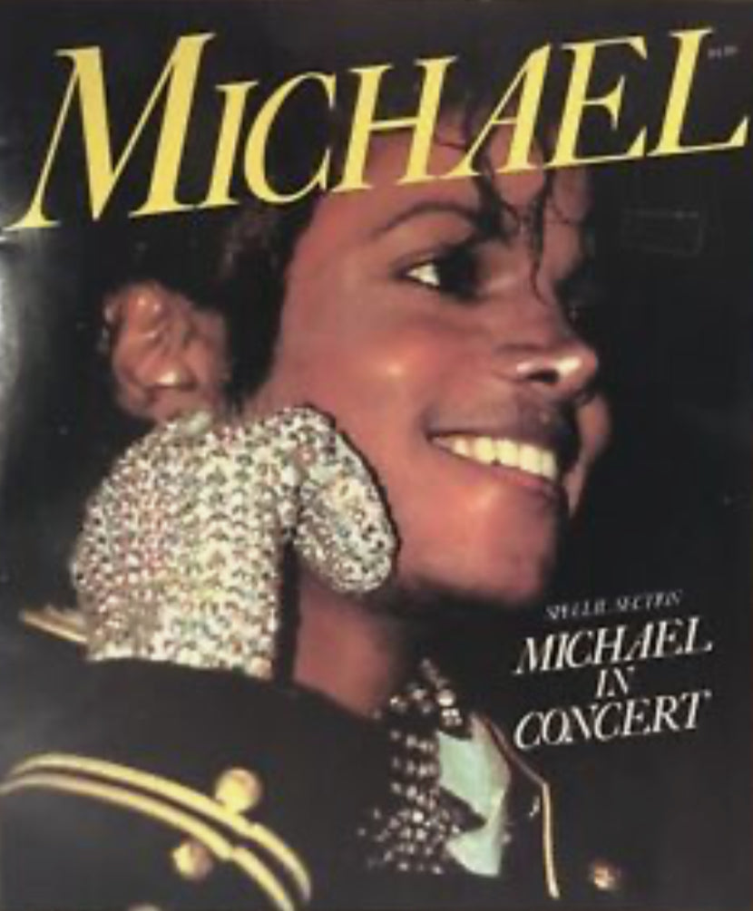 Michael Jackson In Concert Thriller Book
