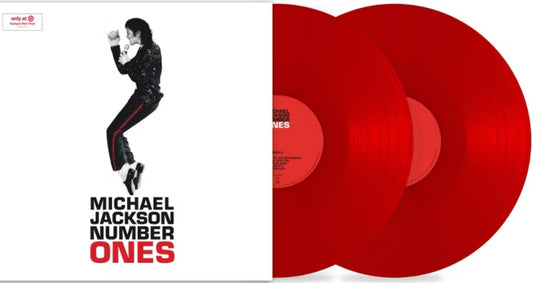 Michael Jackson Limited Edition Number Ones USA Target 2 Red Vinyl Set