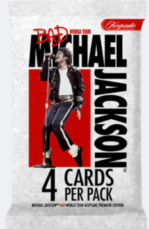 Michael Jackson Official Keepsake Trading Card Mini Box