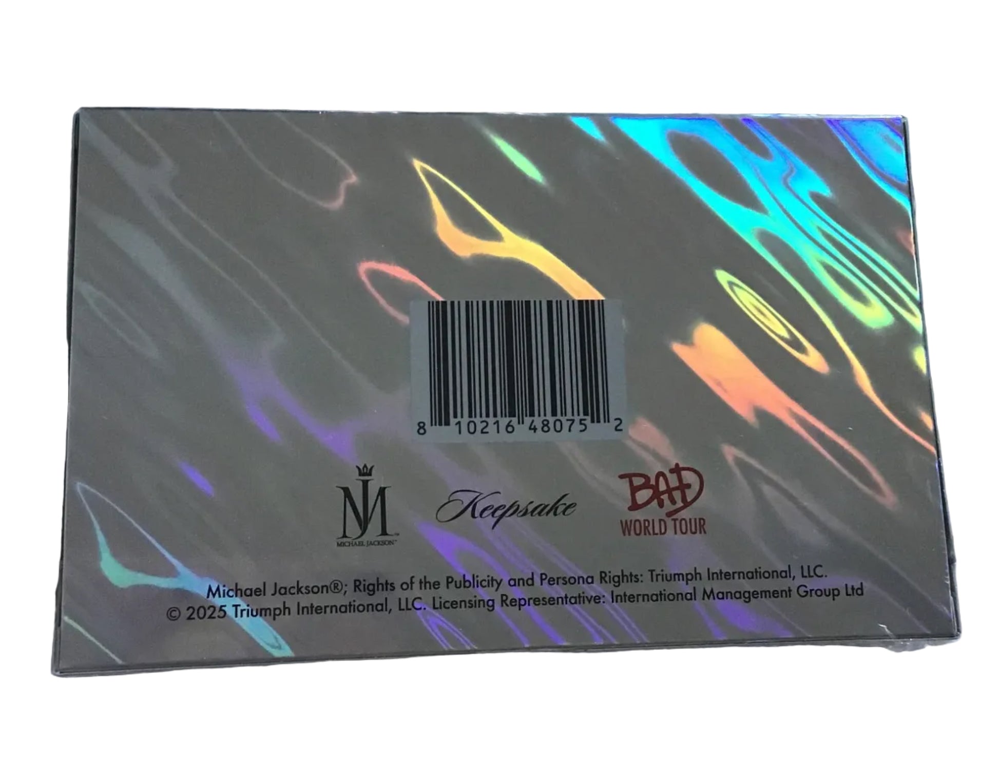 Michael Jackson keepsake trading cards breaker box