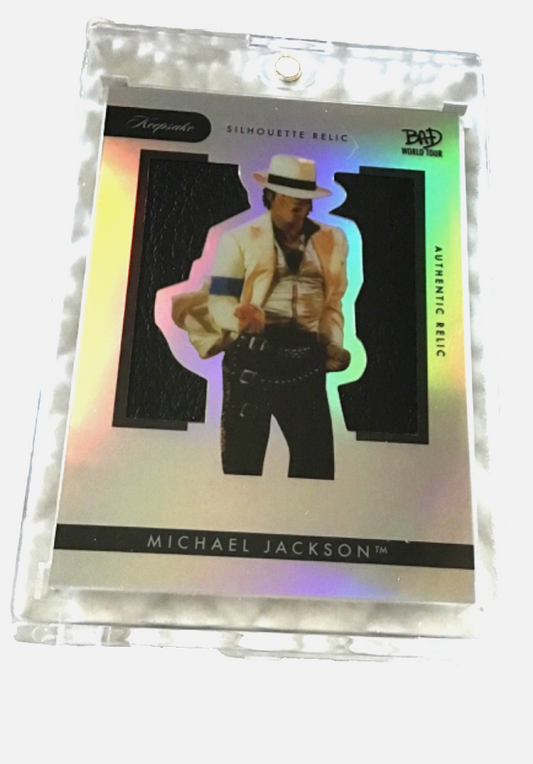Michael Jackson BAd world Tour Keepsake Relic Card #270