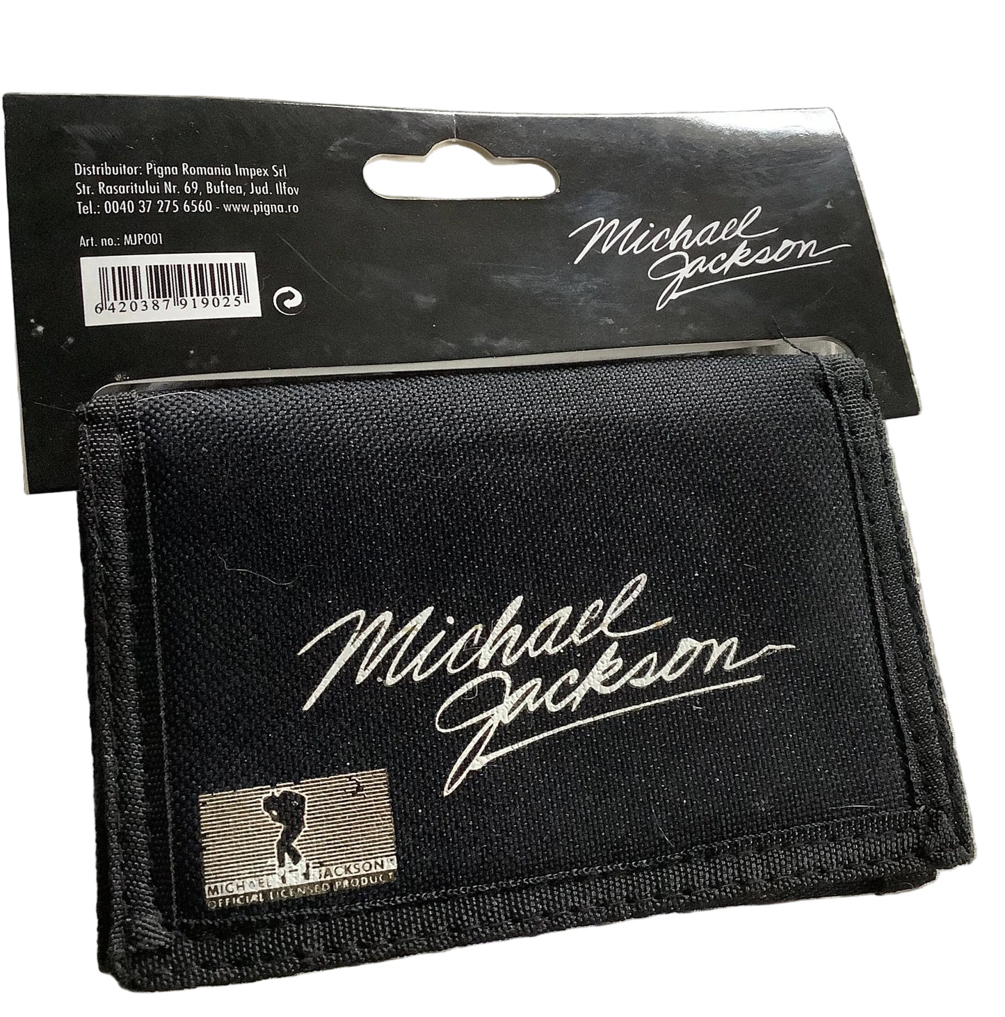 Michael Jackson Official Pigna King Of Pop Wallet Back 