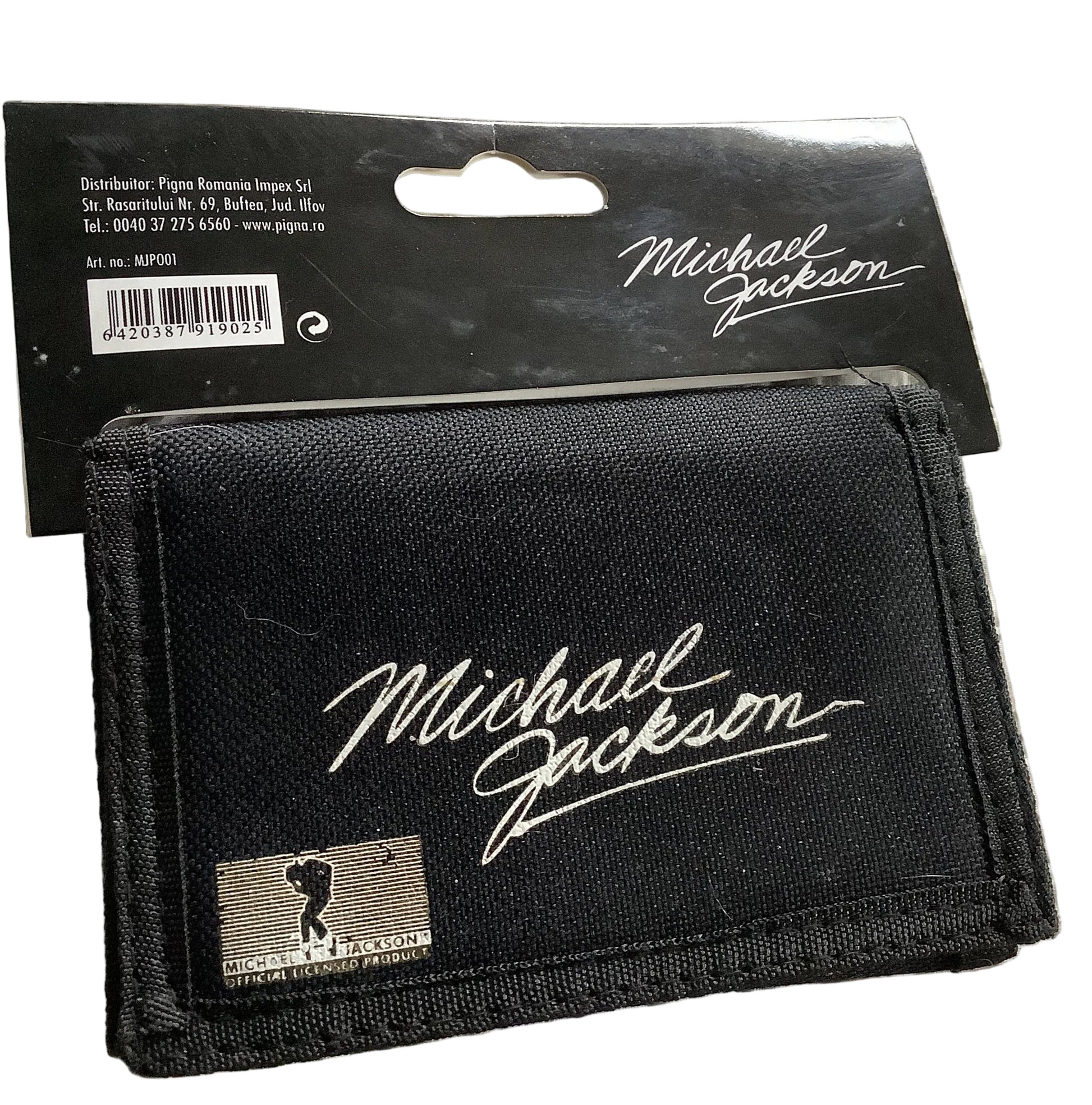 Michael Jackson Official Pigna King Of Pop Wallet Back 