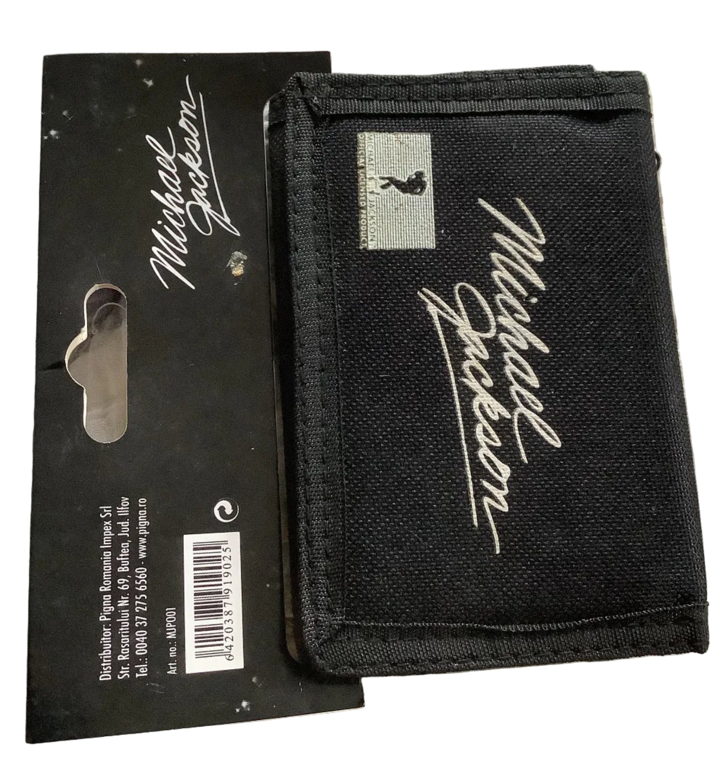 Michael Jackson Official Pigna Make A Change Wallet Back
