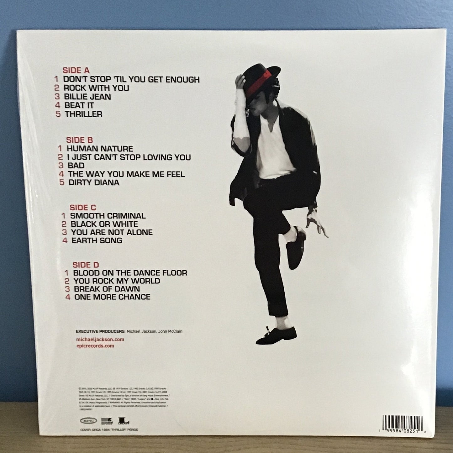 Michael Jackson Number Ones Target Red Vinyl