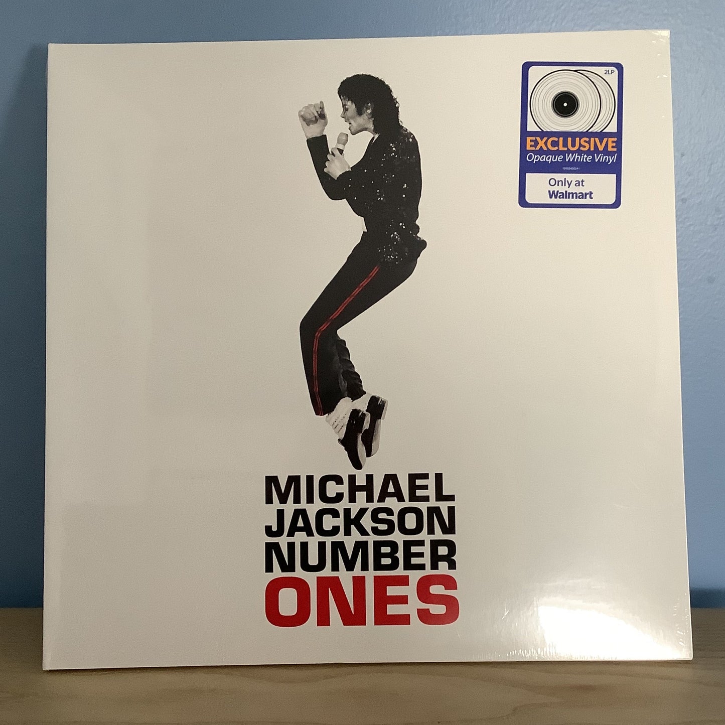 Michael Jackson Number Ones a Walmart 2 White Vinyl Set