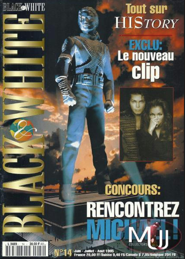 Michael Jackson Black And White French Magazine #14 #kop #michaeljackson