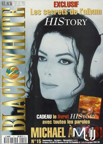 Michael Jackson Black And White French Magazine #15 #kop #june25