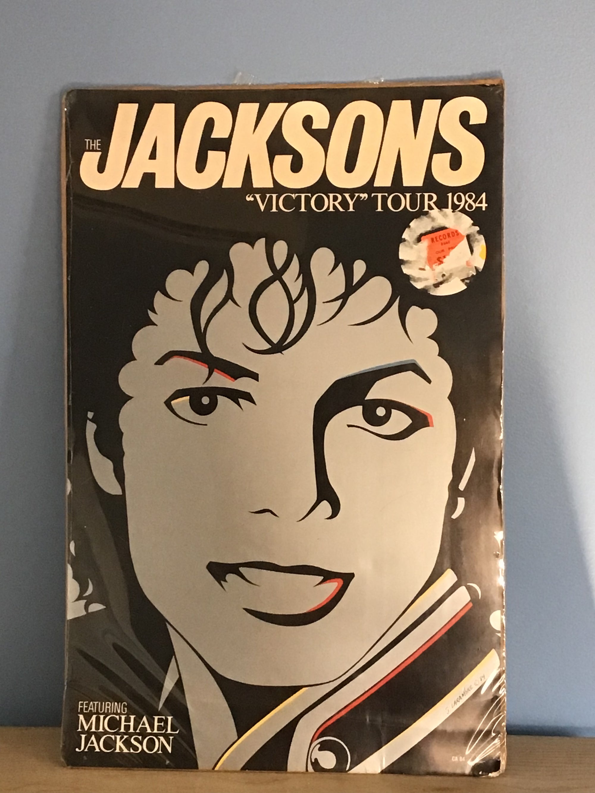 The Jacksons Victory Tour 1984 Original Poster