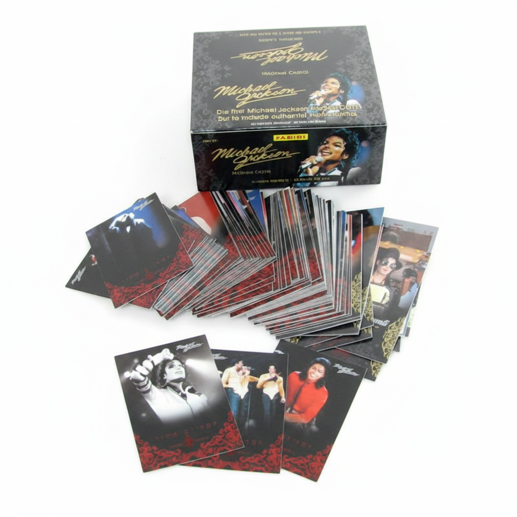 Michael Jackson Official Panini 190 Trading Cards RED Series