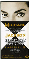 Michael Jackson Black Or White Japan 3" Long Sleeve CD