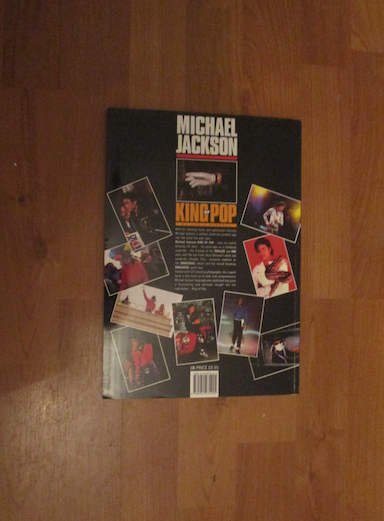 Michael Jackson King Of Pop UK Book by Chris Cardell (1992) - MJJCollectors_Store