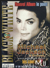 Michael Jackson Black And White French Vintage Magazine Nr. 30