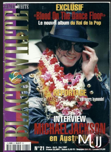 Michael Jackson Black And White French Magazine # 21 #kop #hawaii