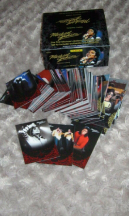 Michael Jackson Official Panini 190 Trading Cards RED Series